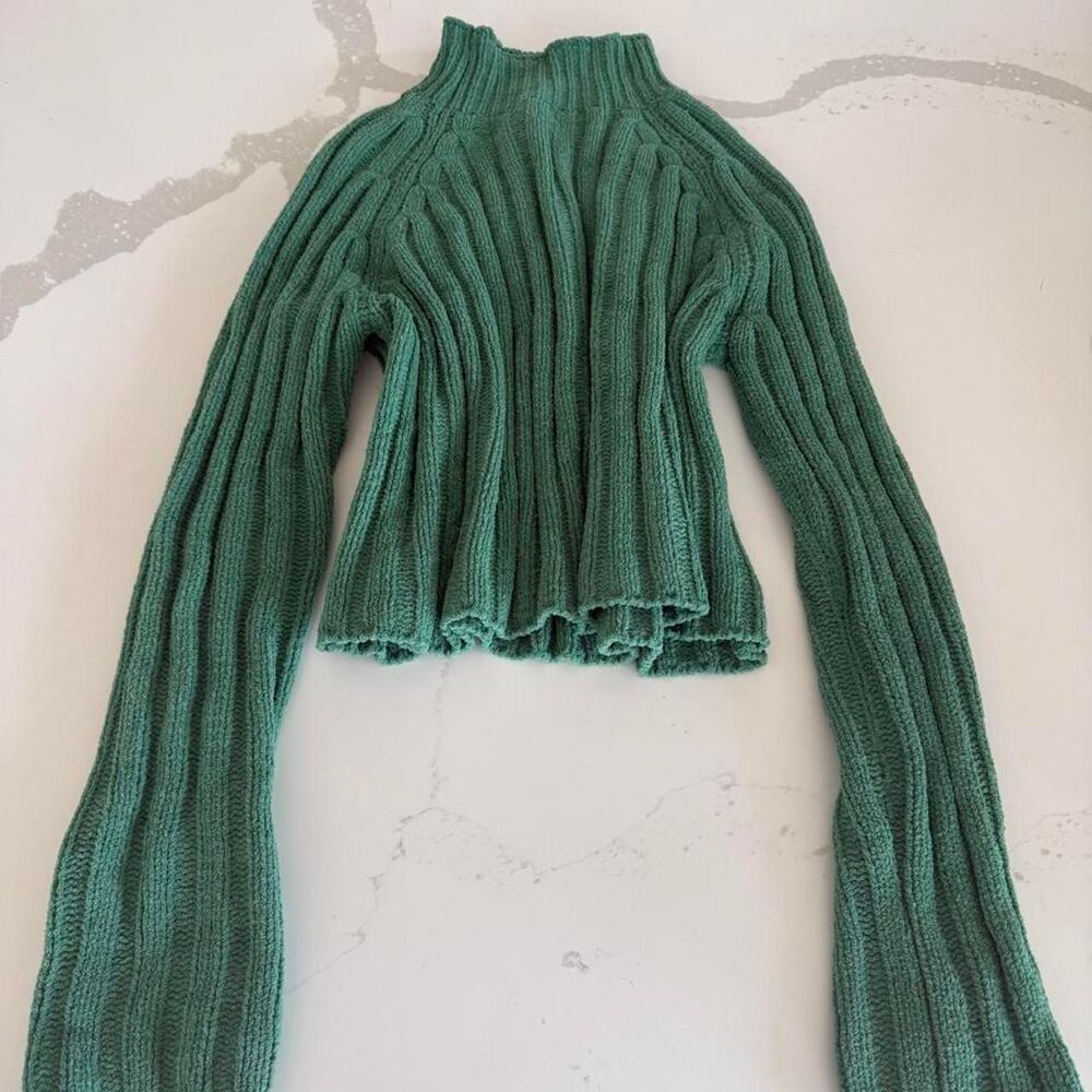 American-eagle Women's Green Jumper